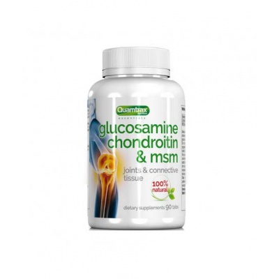  Quamtrax Nutrition Glucosamine Chondroltine and MSM 90 