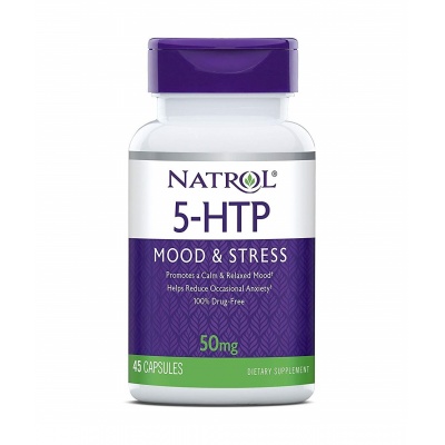 Антиоксидант NATROL 5-HTP 50 мг 45 капсул