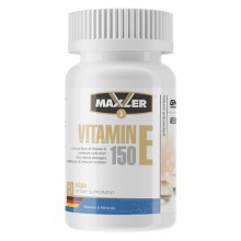 Витамины Maxler Vitamin E Natural Form 150 mg 60 капсул
