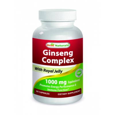  Best Naturals Ginseng Complex 1000  60 