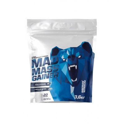 Гейнер Siberian Nutrogunz MadMass Gainer 3600 гр