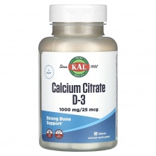 Витамины KAL Calcium Citrate 90 таблеток