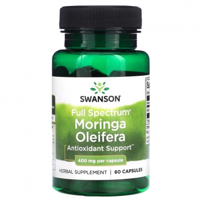 Антиоксидант Swanson Full Spectrum Moringa Oleifera 400 мг 60 капсул